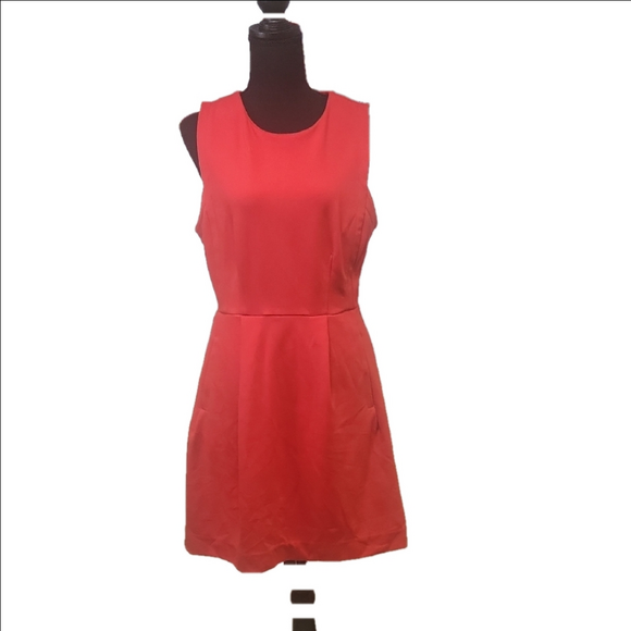 Madewell Red Sleeveless Dress Size 10